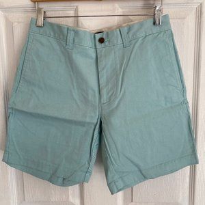J. Crew Factory 7" flex khaki shorts , 29 waist, Baby Blue color